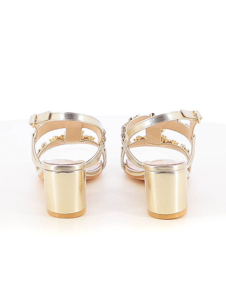 Sandali con t-strap donna CARLA COTE ZM9991 oro | Costa Superstore