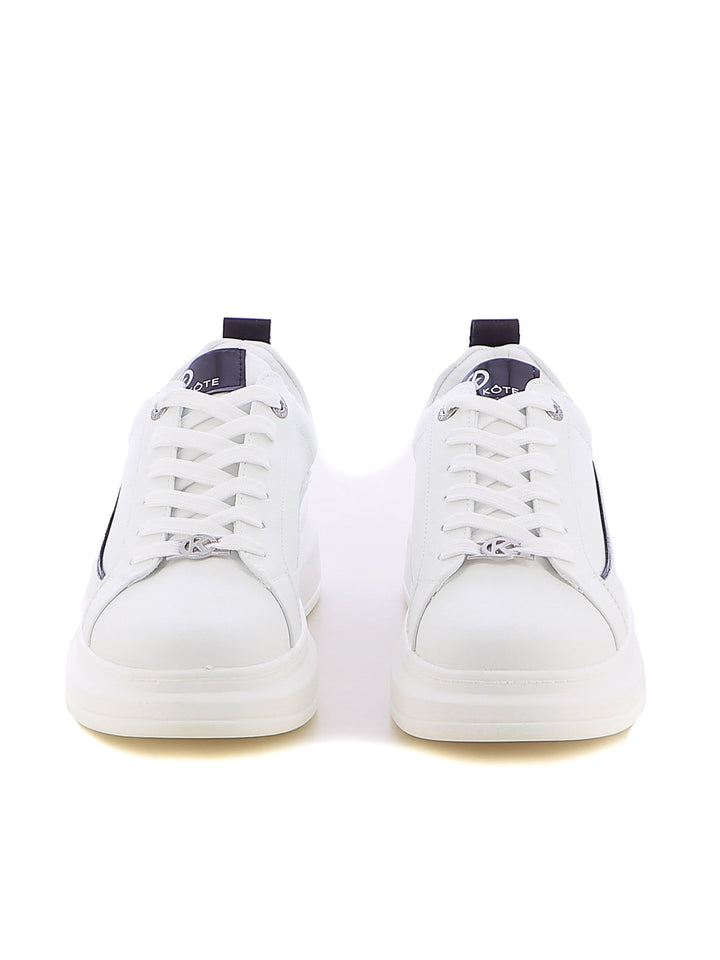 Sneakers stringate donna CARLA KOTE 2503K bianco nero | Costa Superstore