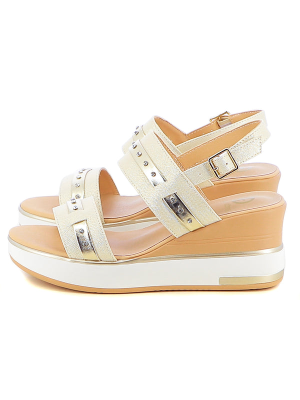 Sandali con cinturino donna CARLA KOTE 2554K oro | Costa Superstore