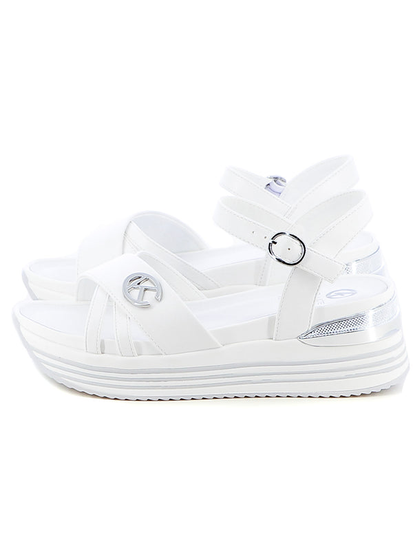 Sandali con cinturino donna CARLA KOTE X32-222K bianco | Costa Superstore
