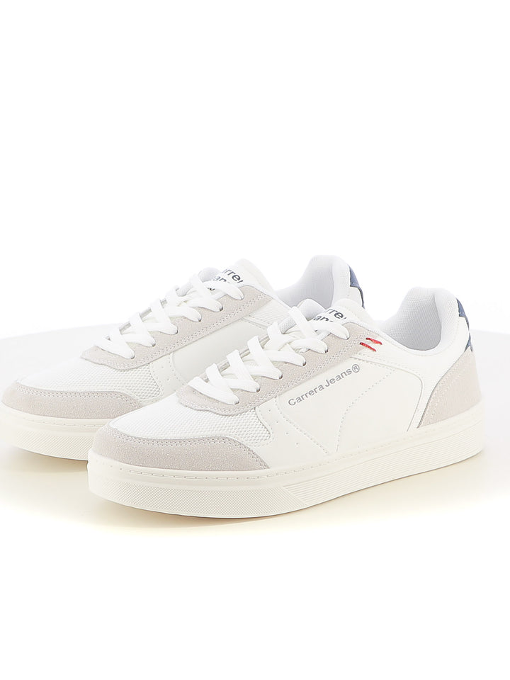 Sneakers stringate uomo CARRERA CAM23800L bianco | Costa Superstore