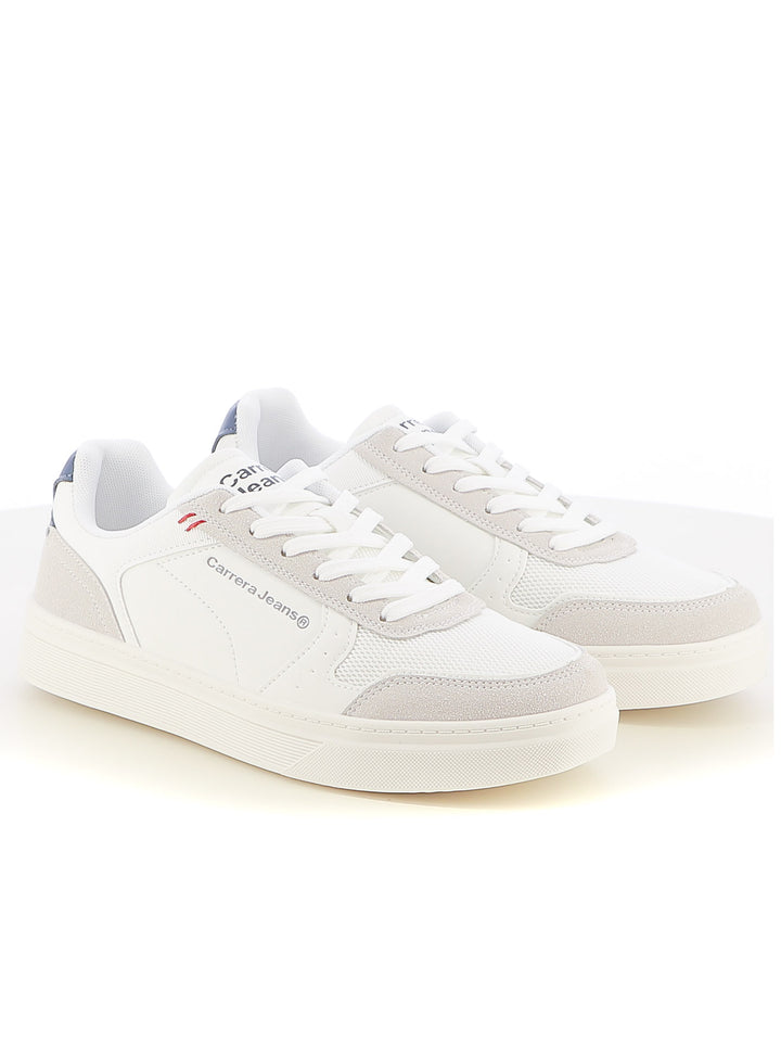 Sneakers stringate uomo CARRERA CAM23800L bianco | Costa Superstore