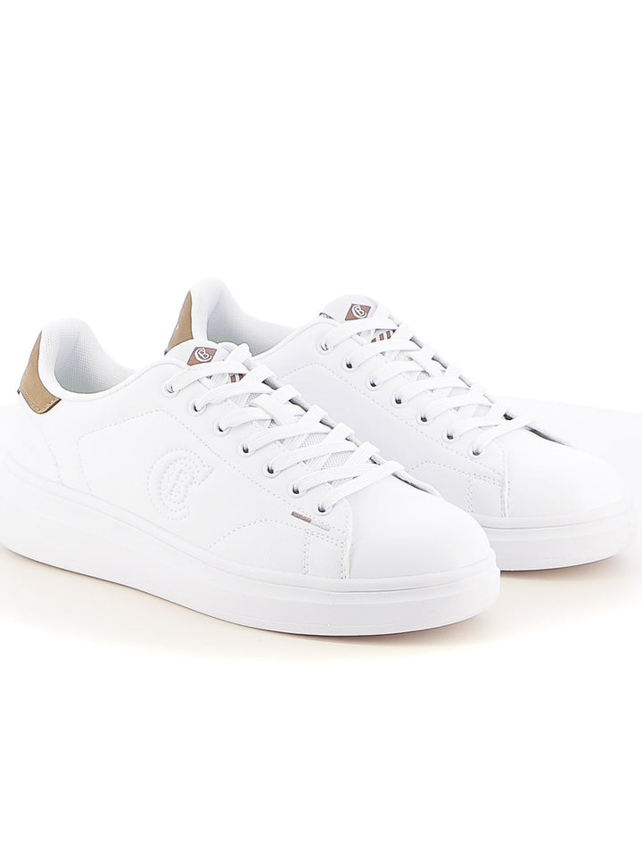 Sneakers stringate uomo COTTON BELT CBM514A28 bianco | Costa Superstore