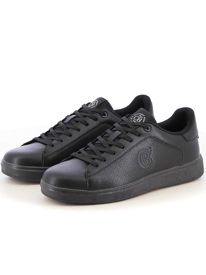 Sneakers stringate uomo COTTON BELT CBM514A52 nero | Costa Superstore
