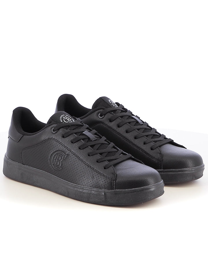 Sneakers stringate uomo COTTON BELT CBM514A52 nero | Costa Superstore