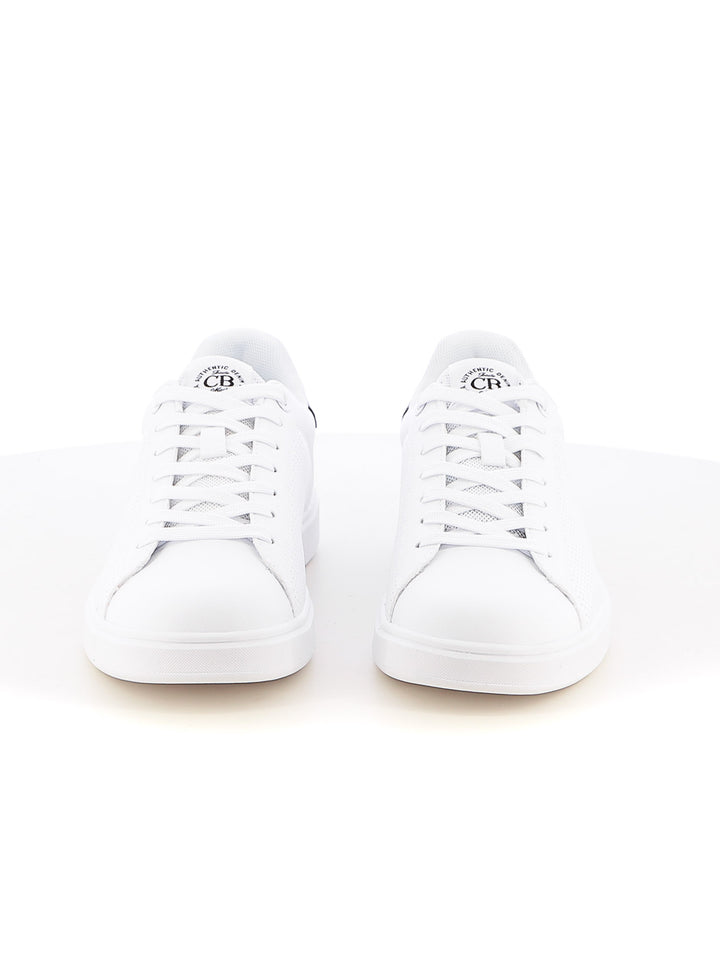 Sneakers stringate uomo COTTON BELT CBM514A52 bianco nero | Costa Superstore