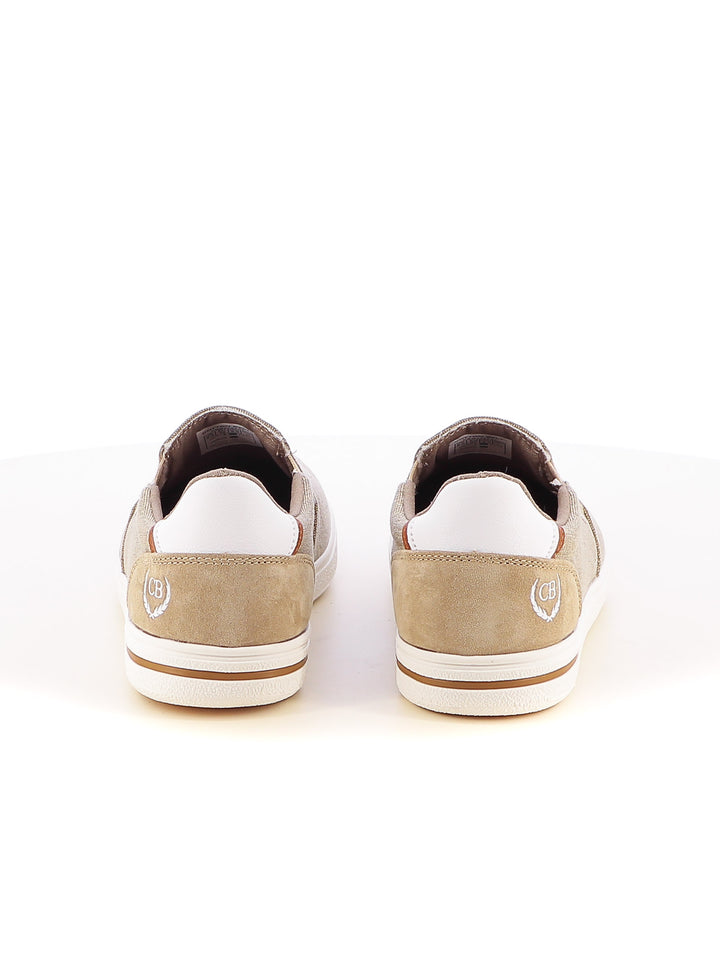 Sneakers senza lacci uomo COTTON BELT CBM514A57 marrone | Costa Superstore