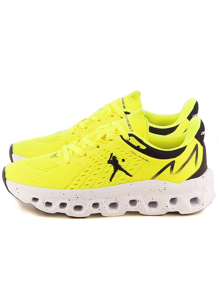 Sneakers stringate uomo COTTON BELT CBM515A10 nero giallo | Costa Superstore
