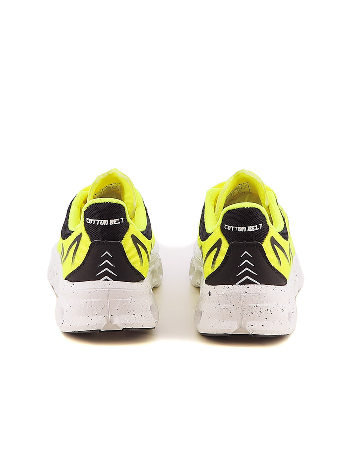 Sneakers stringate uomo COTTON BELT CBM515A10 nero giallo | Costa Superstore