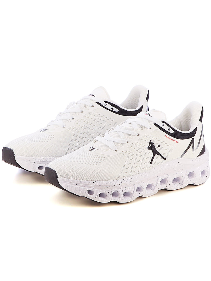 Sneakers stringate uomo COTTON BELT CBM515A10 bianco nero | Costa Superstore