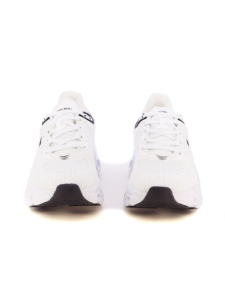 Sneakers stringate uomo COTTON BELT CBM515A10 bianco nero | Costa Superstore