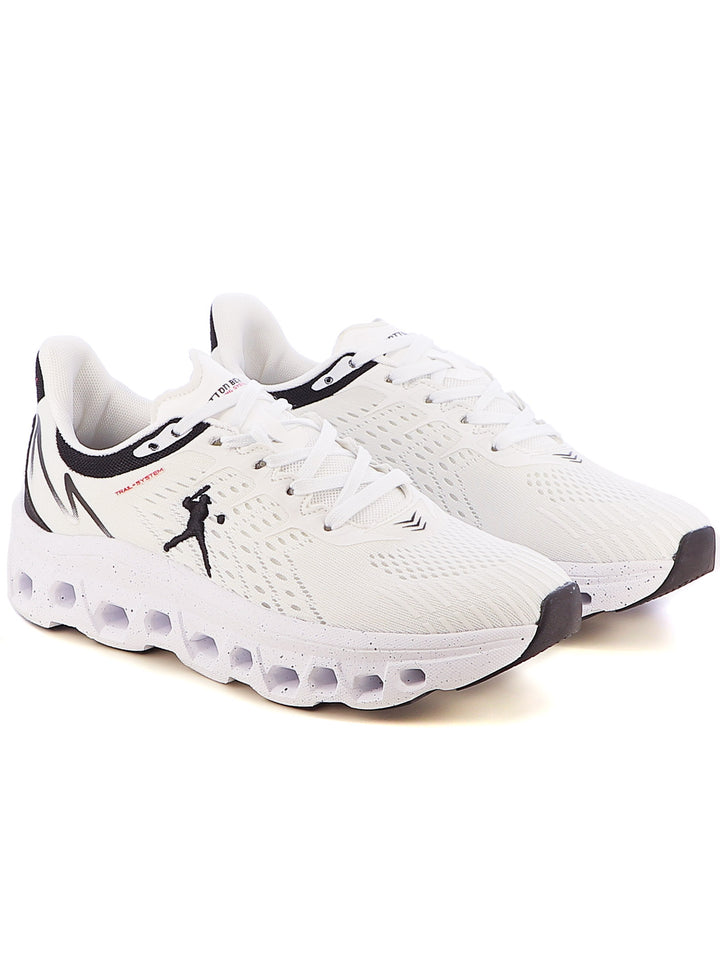 Sneakers stringate uomo COTTON BELT CBM515A10 bianco nero | Costa Superstore