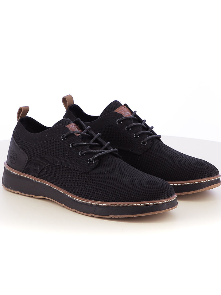 Stringate sportive uomo COTTON BELT CBM518A04 nero | Costa Superstore