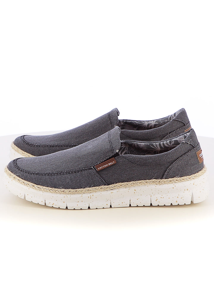 Mocassini casual uomo COTTON BELT CBM518A60 nero | Costa Superstore