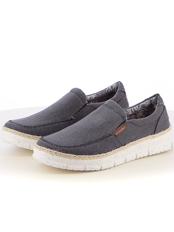 Mocassini casual uomo COTTON BELT CBM518A60 nero | Costa Superstore