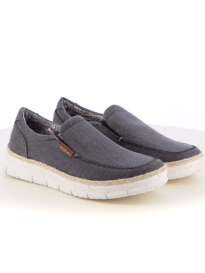 Mocassini casual uomo COTTON BELT CBM518A60 nero | Costa Superstore