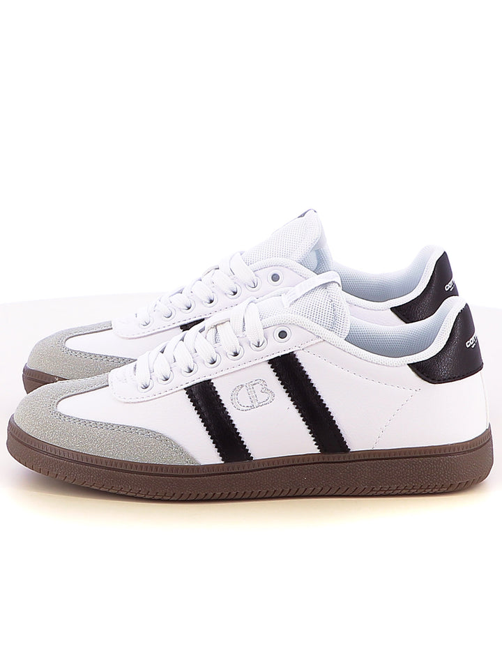 Sneakers stringate donna COTTON BELT CBW514A10 bianco | Costa Superstore
