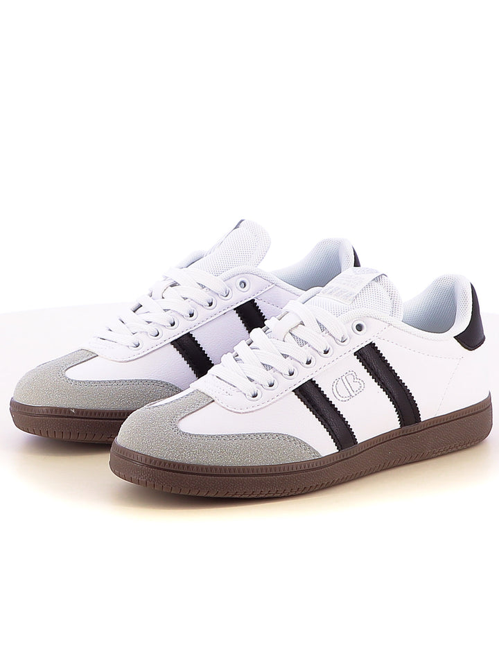 Sneakers stringate donna COTTON BELT CBW514A10 bianco | Costa Superstore