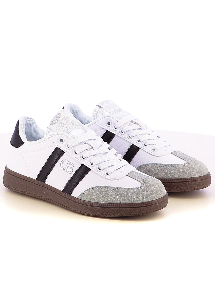 Sneakers stringate donna COTTON BELT CBW514A10 bianco | Costa Superstore