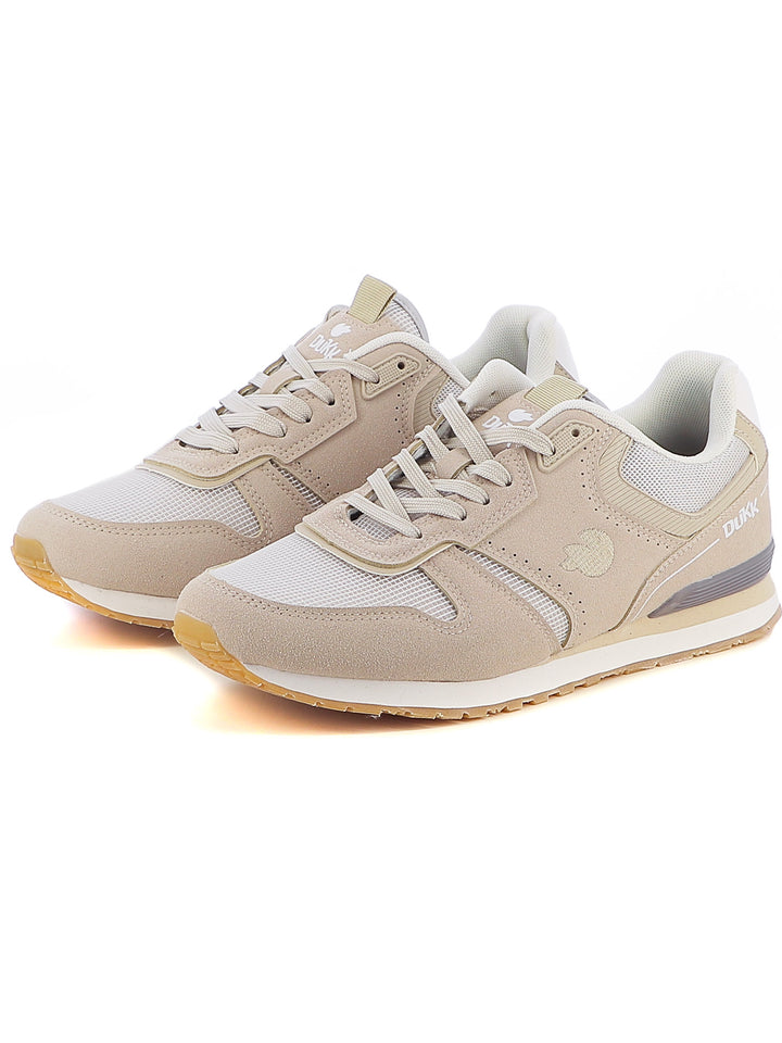 Sneakers stringate uomo DUKK DKM513100 beige chiaro | Costa Superstore