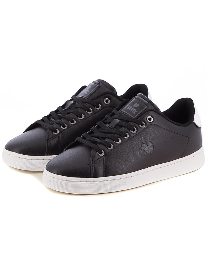 Sneakers stringate uomo DUKK DKM514000 nero bianco | Costa Superstore
