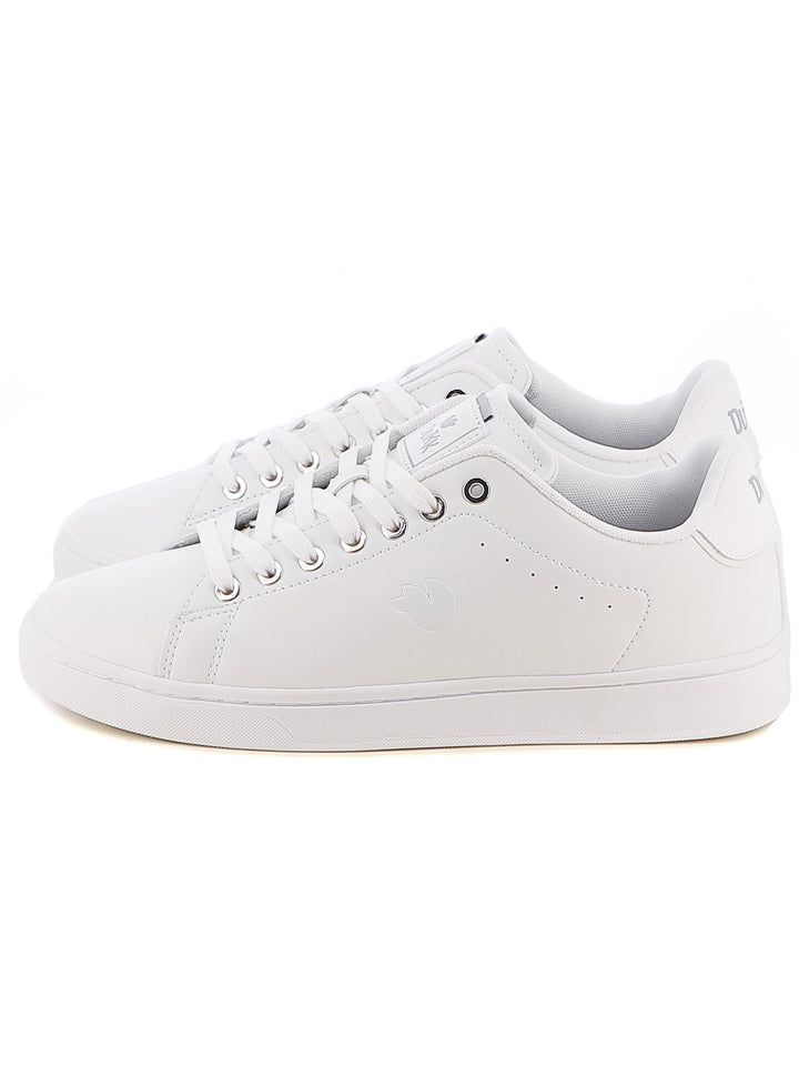 Sneakers stringate uomo DUKK DKM514000 bianco | Costa Superstore