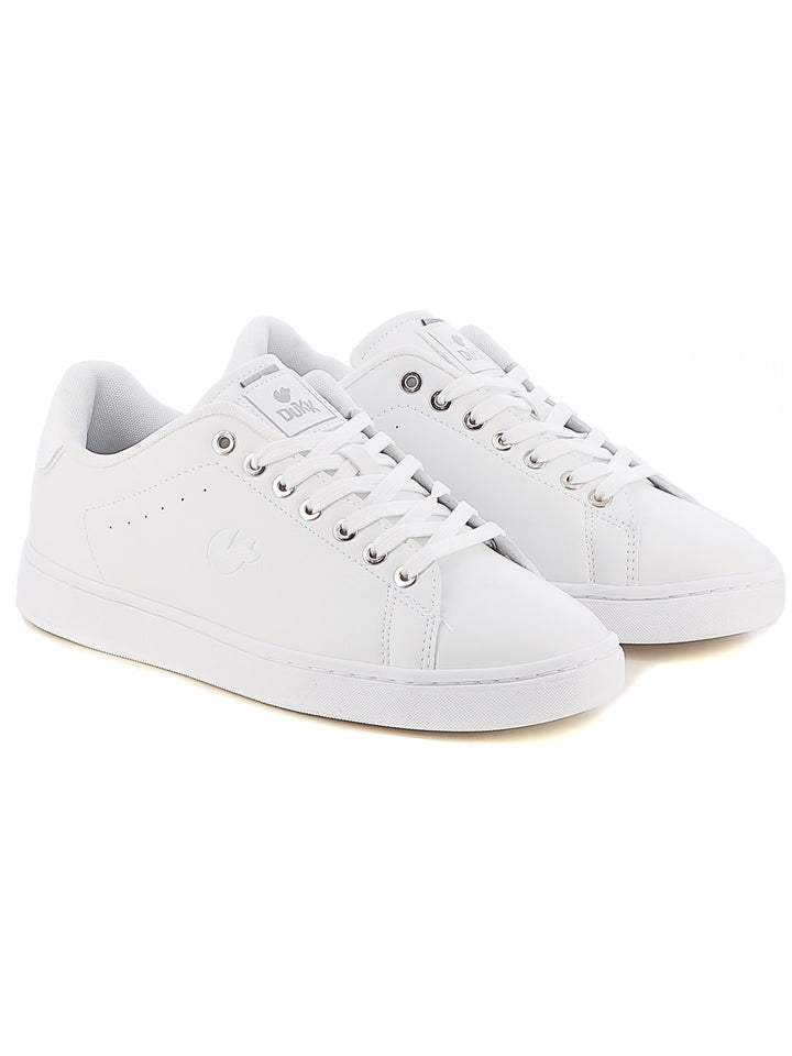 Sneakers stringate uomo DUKK DKM514000 bianco | Costa Superstore