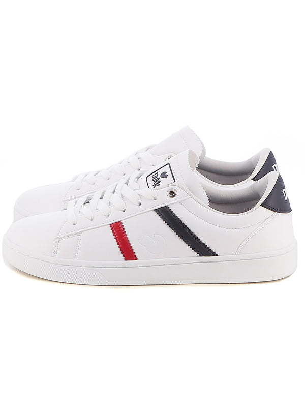 Sneakers stringate uomo DUKK DKM514010 bianco | Costa Superstore