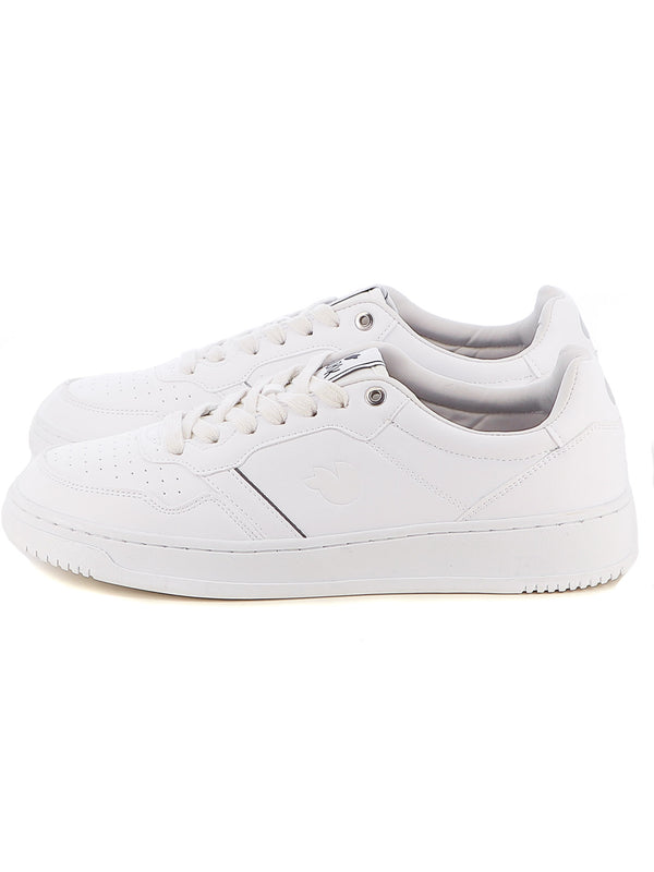 Sneakers stringate uomo DUKK DKM514220 bianco | Costa Superstore