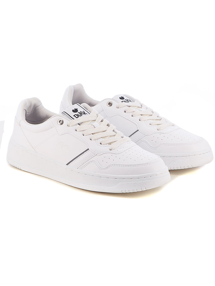 Sneakers stringate uomo DUKK DKM514220 bianco | Costa Superstore