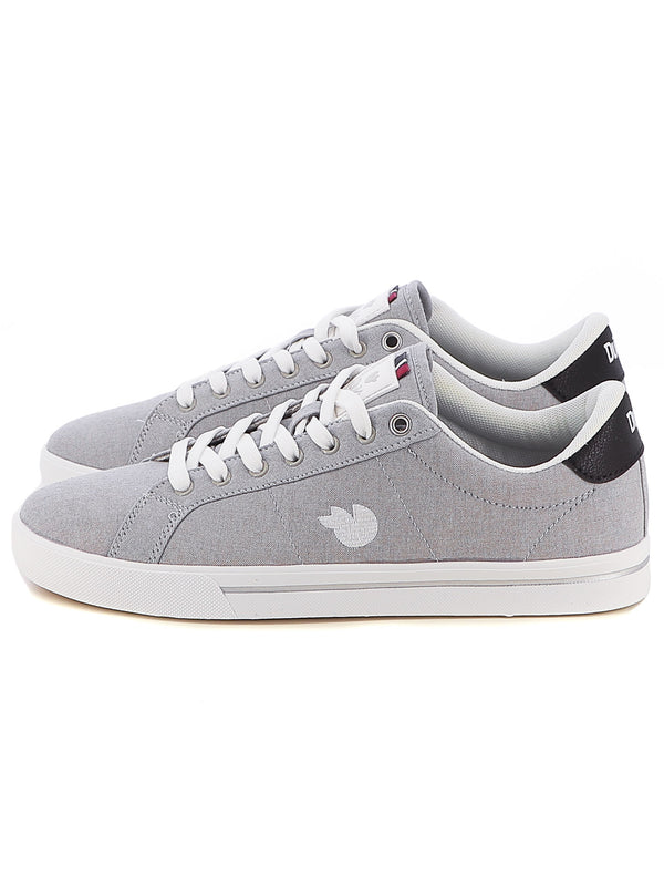 Sneakers stringate uomo DUKK DKM514610 grigio chiaro | Costa Superstore
