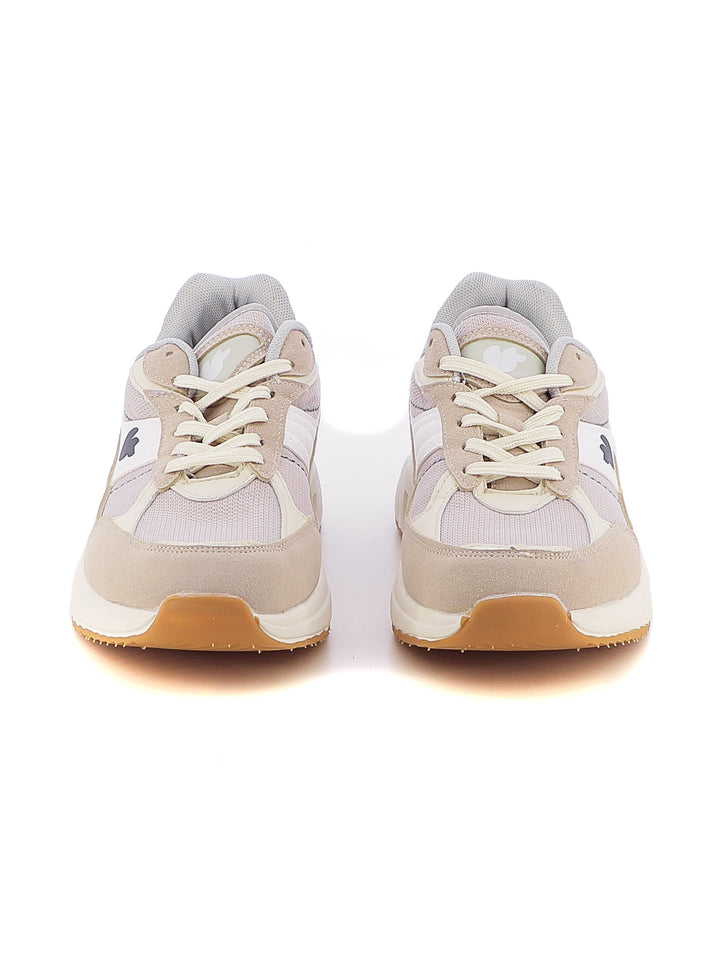 Sneakers stringate uomo DUKK DKM515100 beige chiaro | Costa Superstore