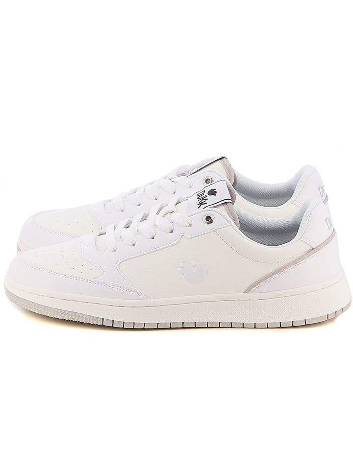 Sneakers stringate uomo DUKK DKM518210 bianco | Costa Superstore