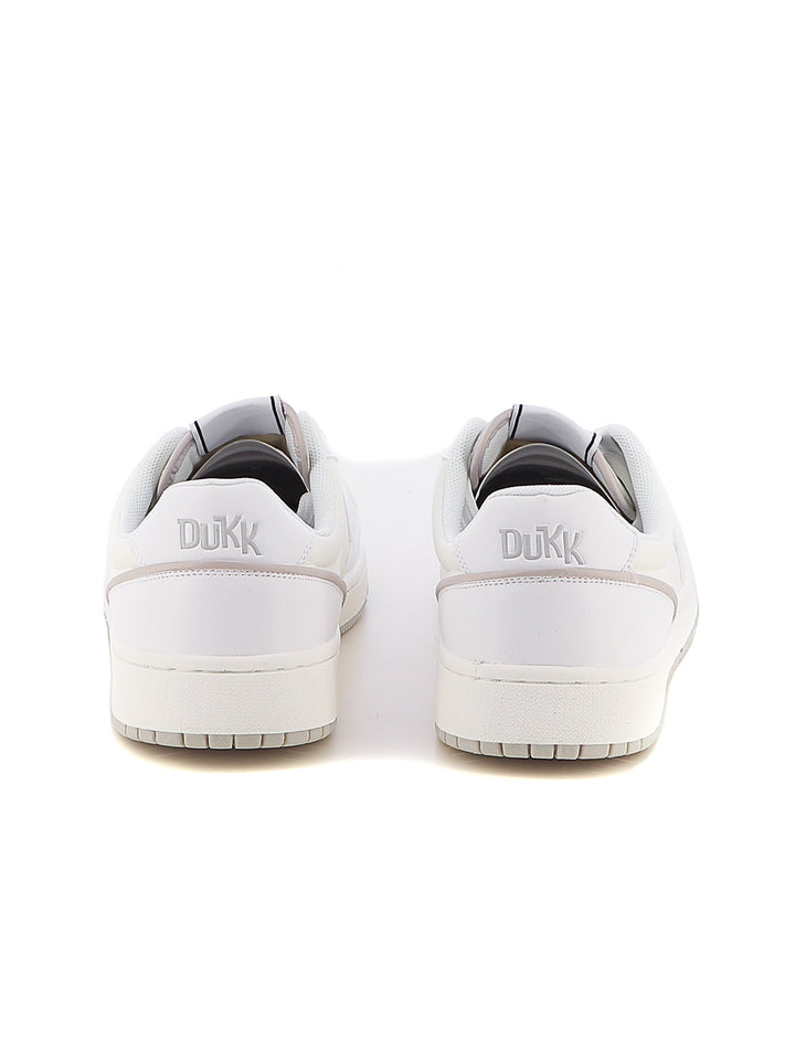 Sneakers stringate uomo DUKK DKM518210 bianco | Costa Superstore