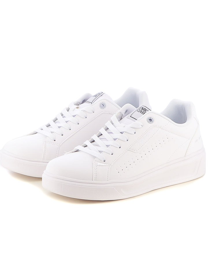 Sneakers stringate uomo ENRICO COVERI ECM514B05 bianco | Costa Superstore