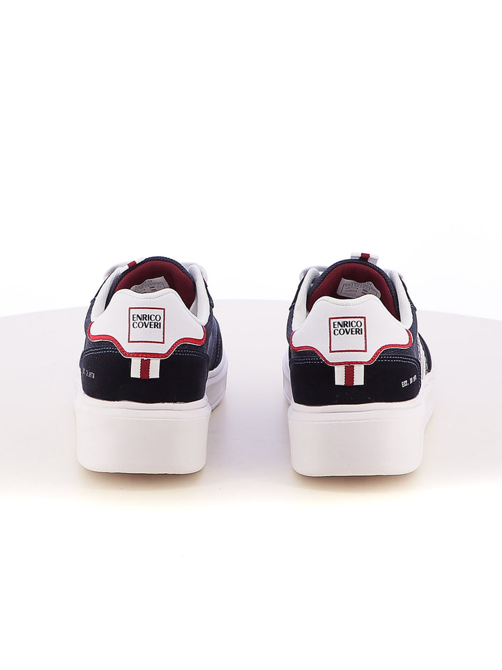 Sneakers stringate uomo ENRICO COVERI ECM514B12 blu | Costa Superstore