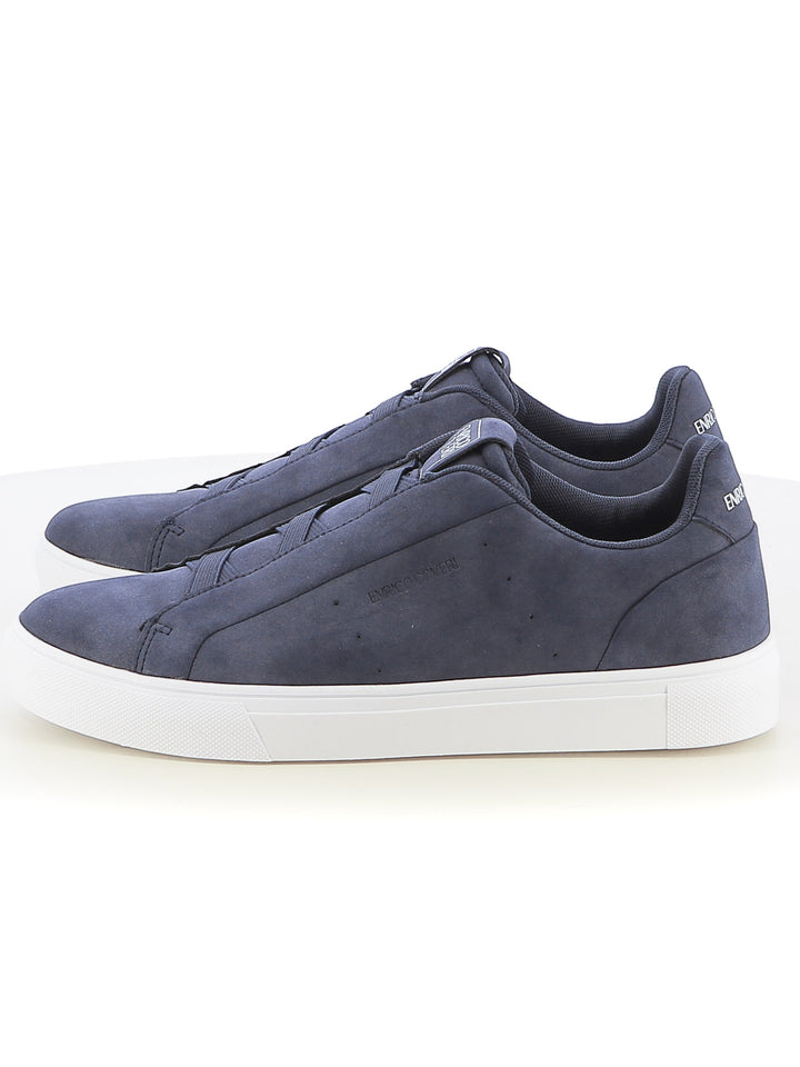 Sneakers senza lacci uomo ENRICO COVERI ECM514B92 petrolio | Costa Superstore