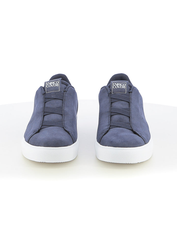 Sneakers senza lacci uomo ENRICO COVERI ECM514B92 petrolio | Costa Superstore