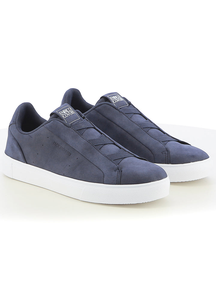 Sneakers senza lacci uomo ENRICO COVERI ECM514B92 petrolio | Costa Superstore