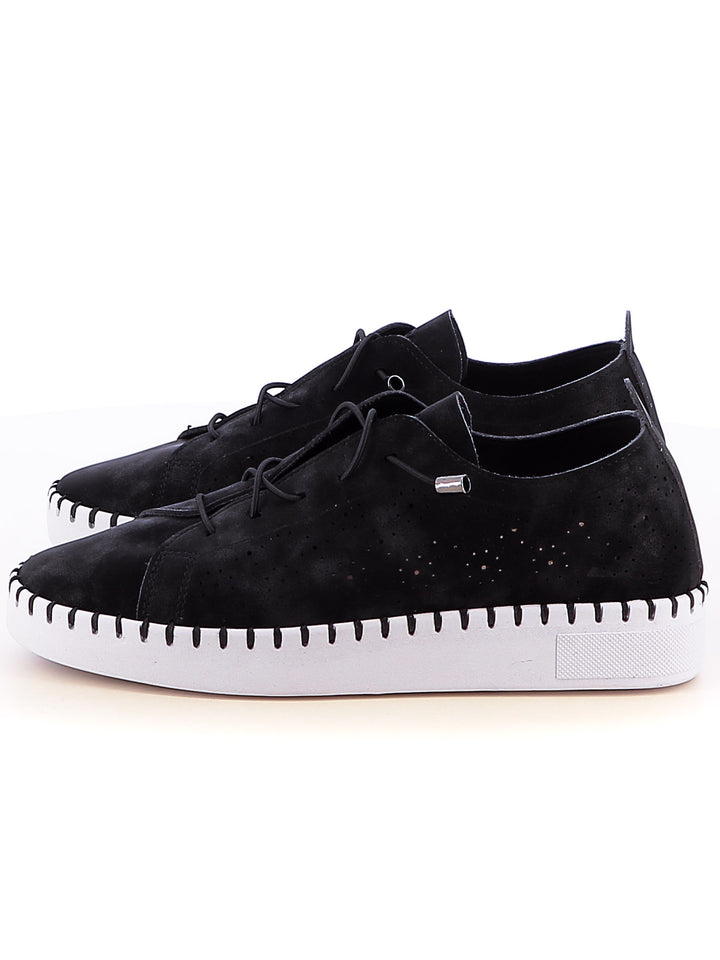 Sneakers stringate donna ENRICO COVERI ECW514B65 nero | Costa Superstore