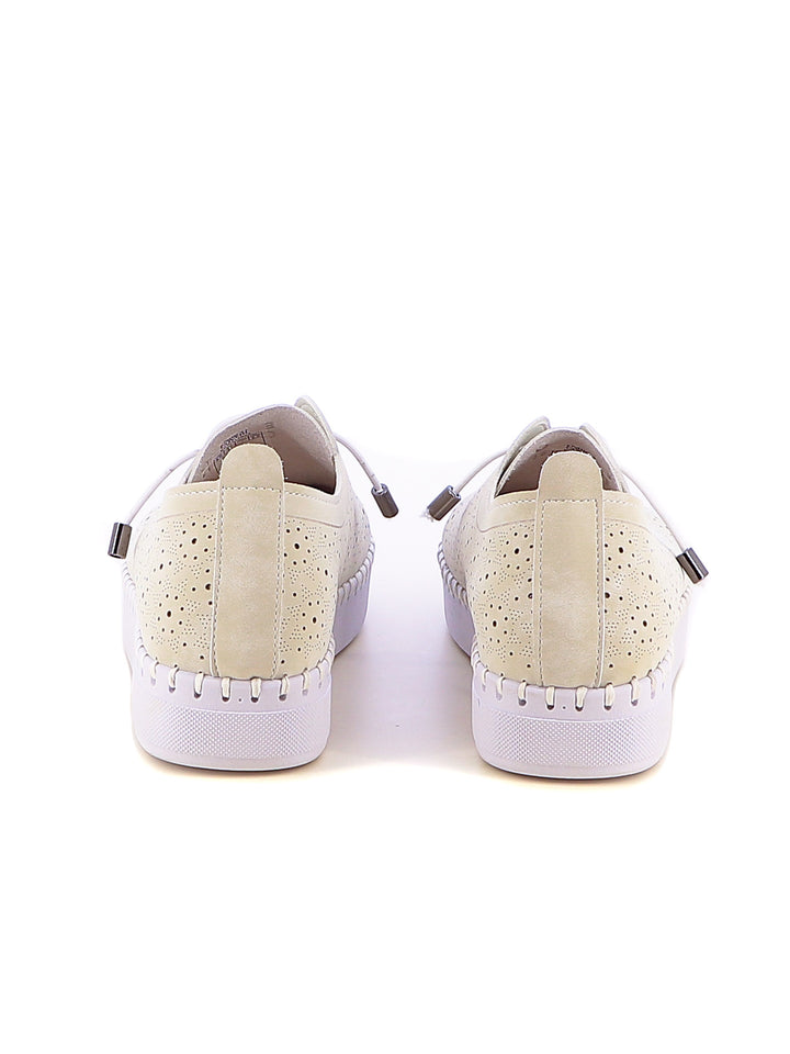 Sneakers stringate donna ENRICO COVERI ECW514B65 bianco | Costa Superstore