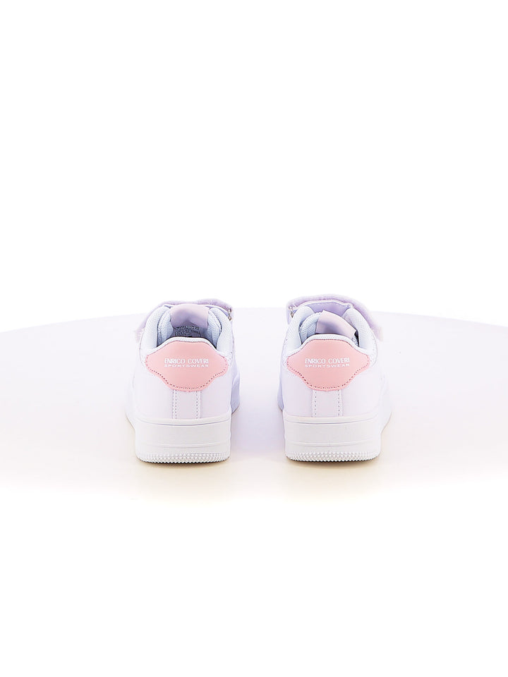 Sneakers con strappi bambina ENRICO COVERI SPORTSWEAR CKG514C01B bianco | Costa Superstore