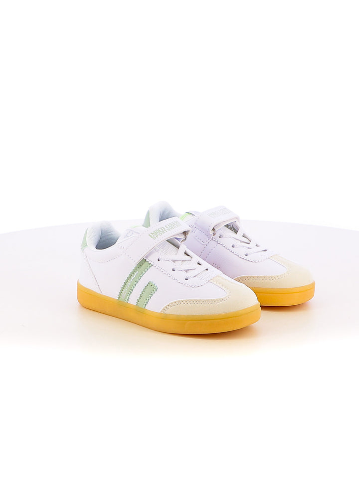 Sneakers con strappi bambina ENRICO COVERI SPORTSWEAR CKG514C33B bianco | Costa Superstore