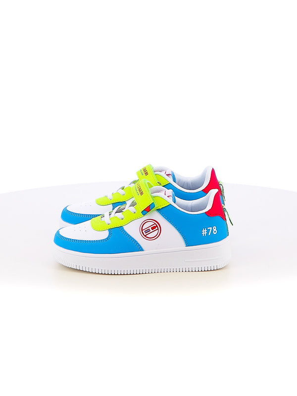 Sneakers con strappi bambino ENRICO COVERI SPORTSWEAR CKS514C02B multicolor | Costa Superstore