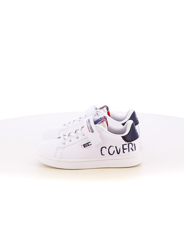 Sneakers con strappi bambino ENRICO COVERI SPORTSWEAR CKS514C21A bianco | Costa Superstore