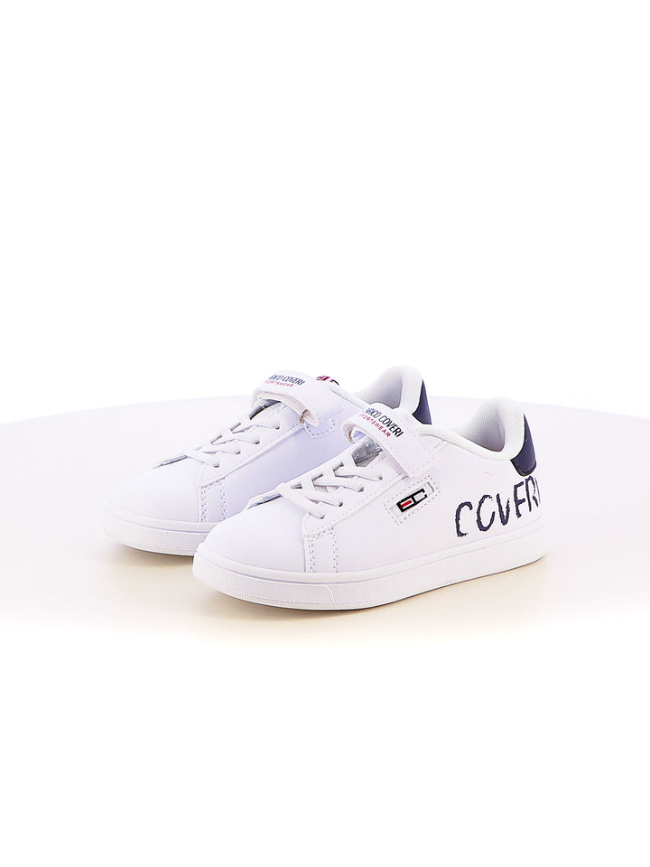 Sneakers con strappi bambino ENRICO COVERI SPORTSWEAR CKS514C21B bianco | Costa Superstore