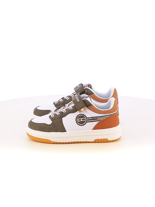 Sneakers con strappi bambino ENRICO COVERI SPORTSWEAR CKS514C33B verde pastelli lime | Costa Superstore