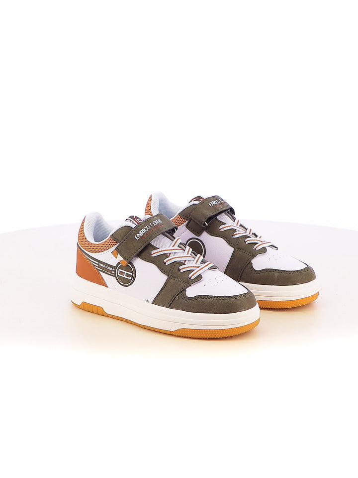Sneakers con strappi bambino ENRICO COVERI SPORTSWEAR CKS514C33B verde pastelli lime | Costa Superstore