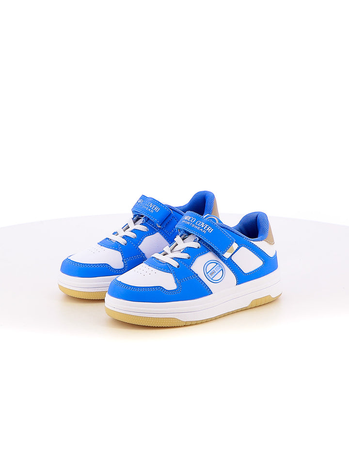 Sneakers con strappi bambino ENRICO COVERI SPORTSWEAR CKS514C34A blu | Costa Superstore