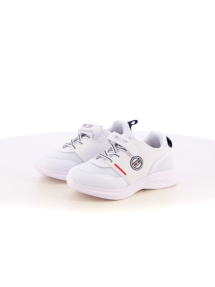 Sneakers con strappi bambino ENRICO COVERI SPORTSWEAR CKS515C10A bianco | Costa Superstore